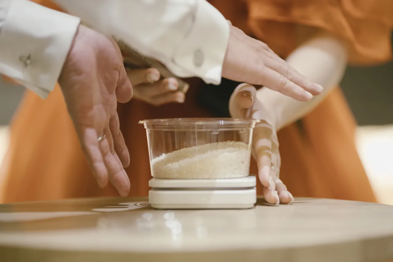 お米ピッタリチャレンジ