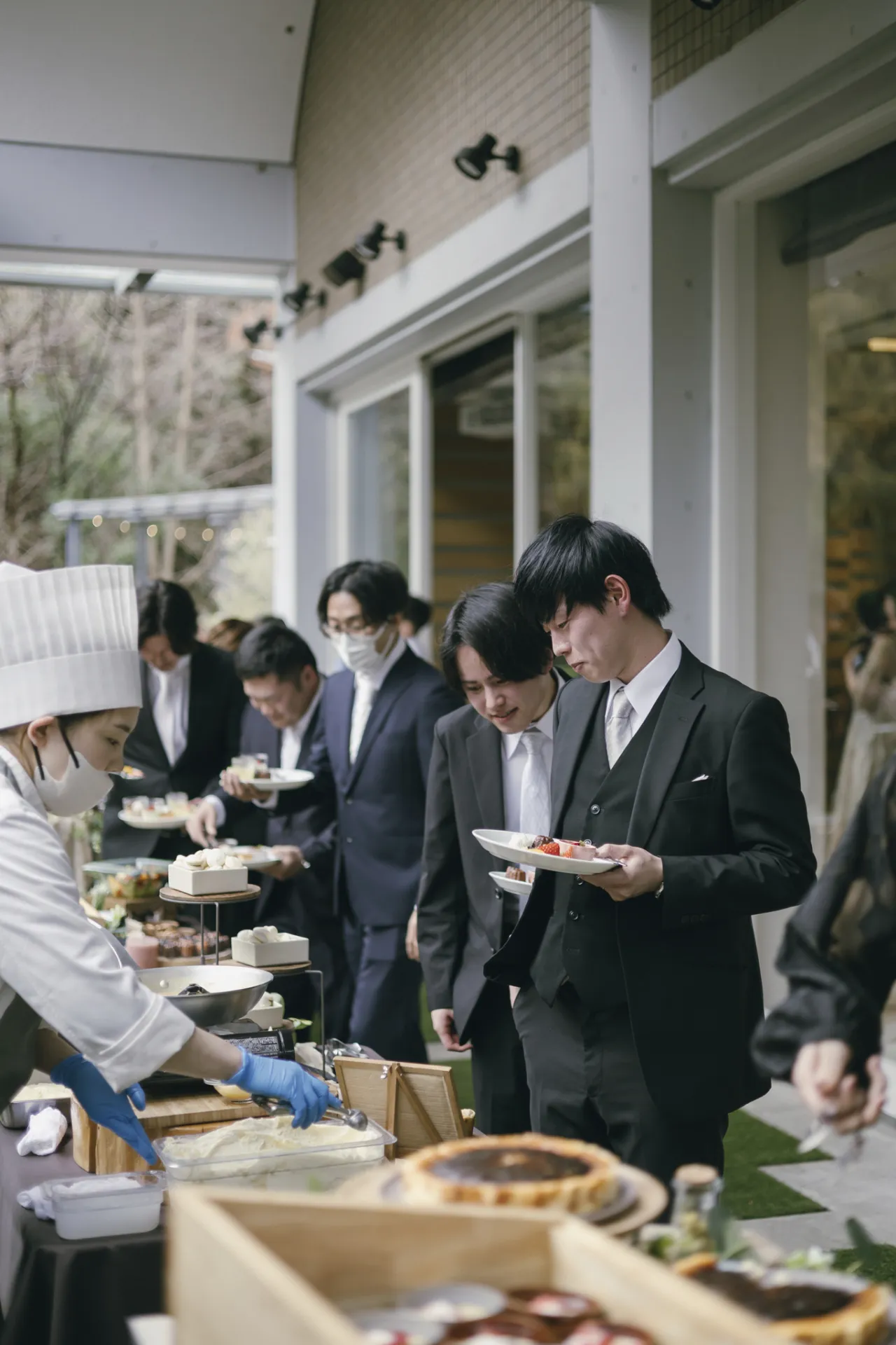 デザートビュッフェ